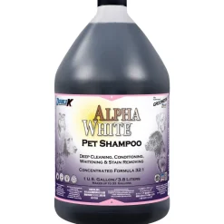 Double K Groomer's Edge Alpha White Dog Grooming Shampoo