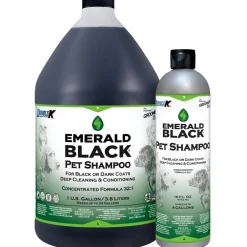 Double K Groomer's Edge Emerald Black Dog Grooming Shampoo
