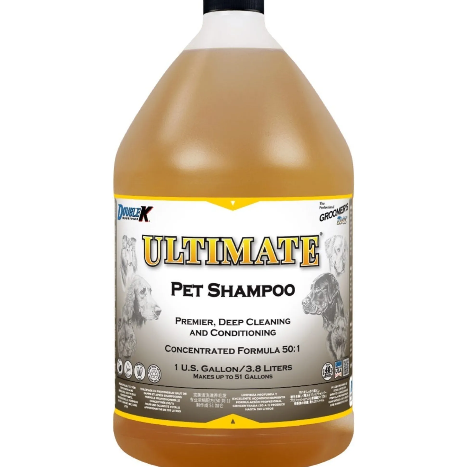 Double K Groomer's Edge Ultimate Dog Grooming Shampoo