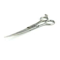 Dubl Duck Economy Stainless Steel Curved Shears-RH Reverse Curve