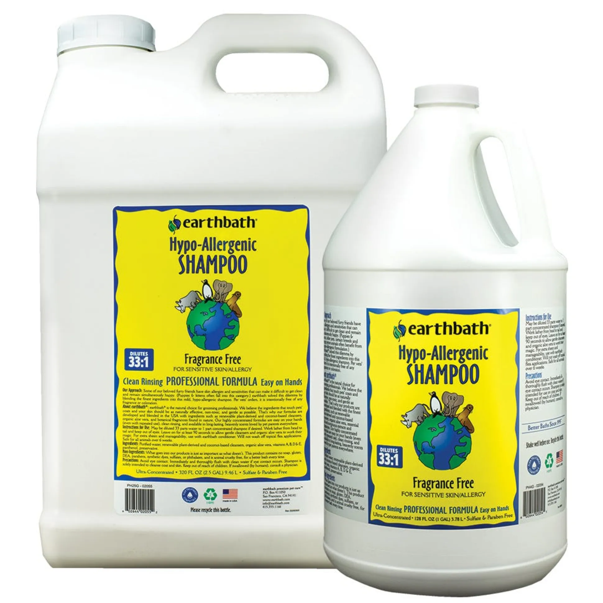earthbath Hypo Allergenic Dog Grooming Shampoo