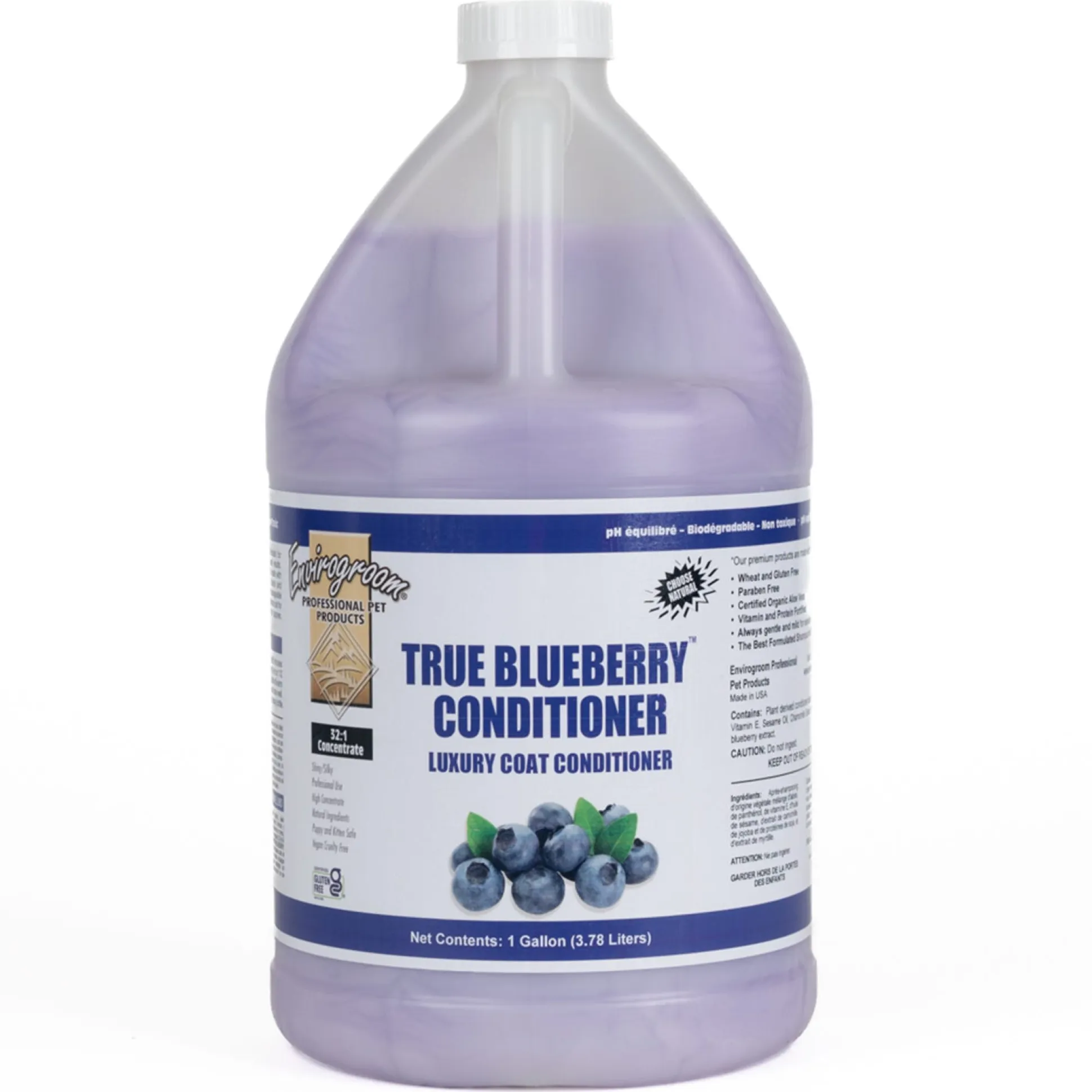 Envirogroom True Blueberry 32:1 Luxury Coat Conditioner