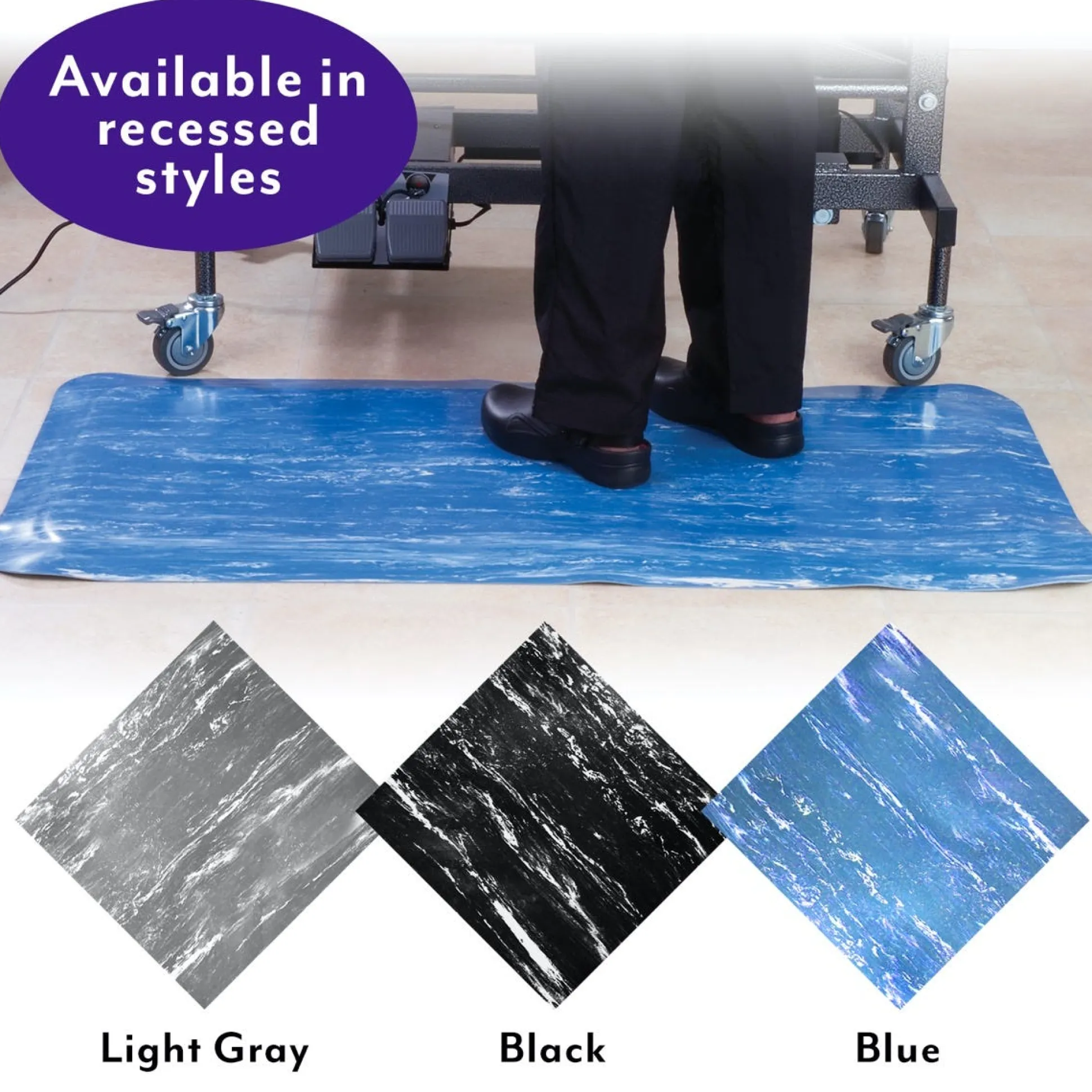 Foot-Ease Non-Recessed Floor Mats