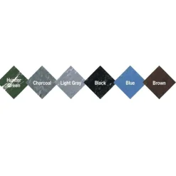 Foot Ease Recessed SemCir Mat 3x5Ft Black