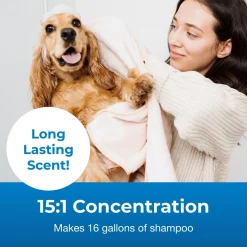 Fresh 'n Clean Crisp Linen Scented Dog Grooming Shampoo Gallon
