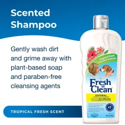 Fresh 'n Clean Oatmeal ‘n Baking Soda Dog Grooming Shampoo 18oz