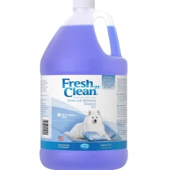 Fresh 'n Clean Snowy Coat 15:1 Dog Grooming Shampoo Gallon