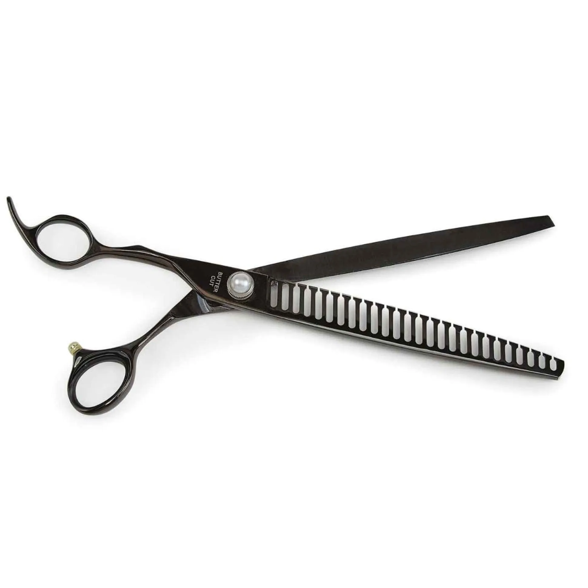Geib Black Pearl Cobalt 8.5" 26-Tooth Lefty Sculpting & Finishing Shears
