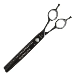 Geib Black Pearl 8" 35-Tooth Curved Sculpting & Finishing Shears
