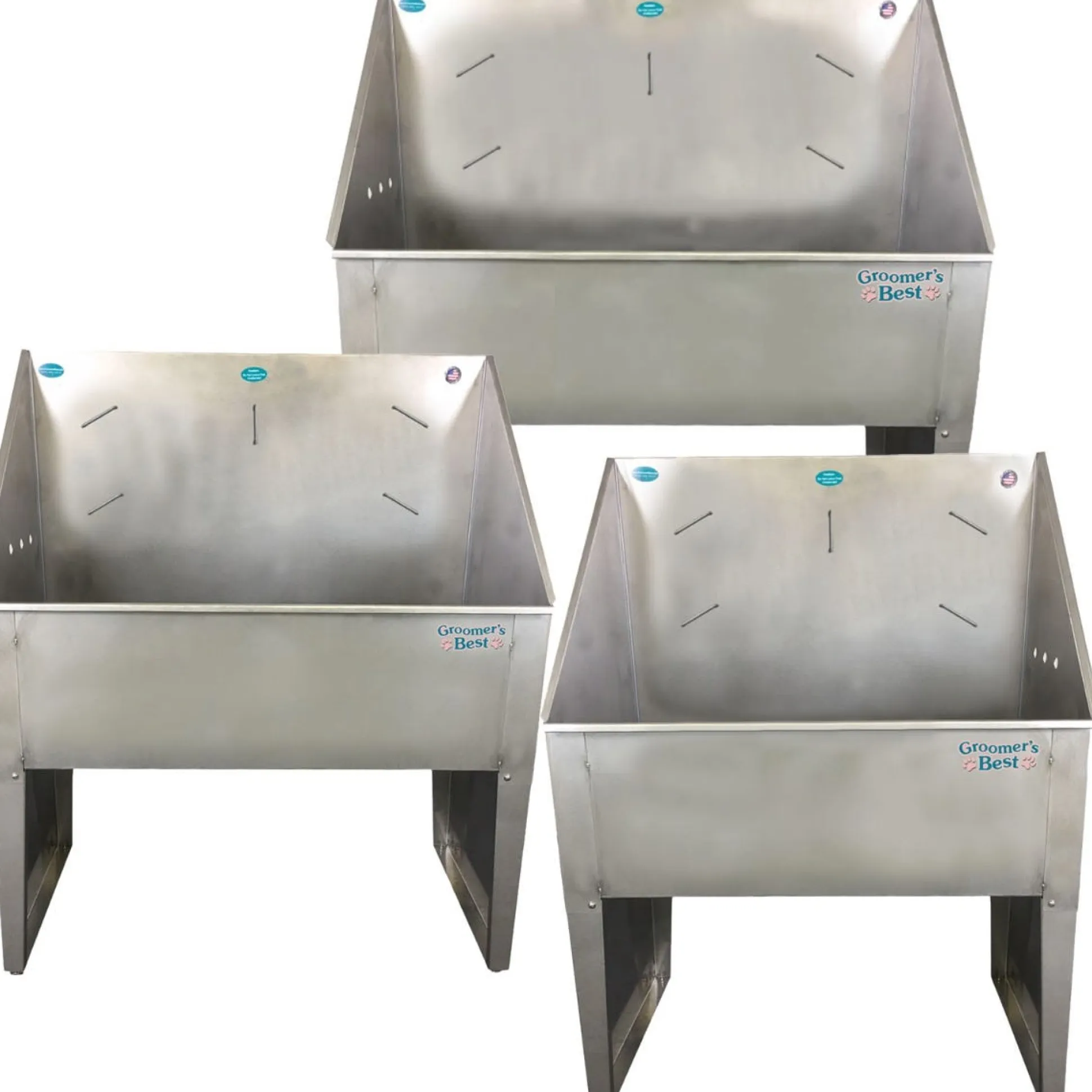 Groomer's Best Stainless Dog Grooming Tubs