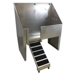 Groomer's Best Walk-Through Stainless Steel Dog Grooming Tubs