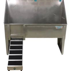 Groomer's Best Walk-Through Stainless Steel Dog Grooming Tubs