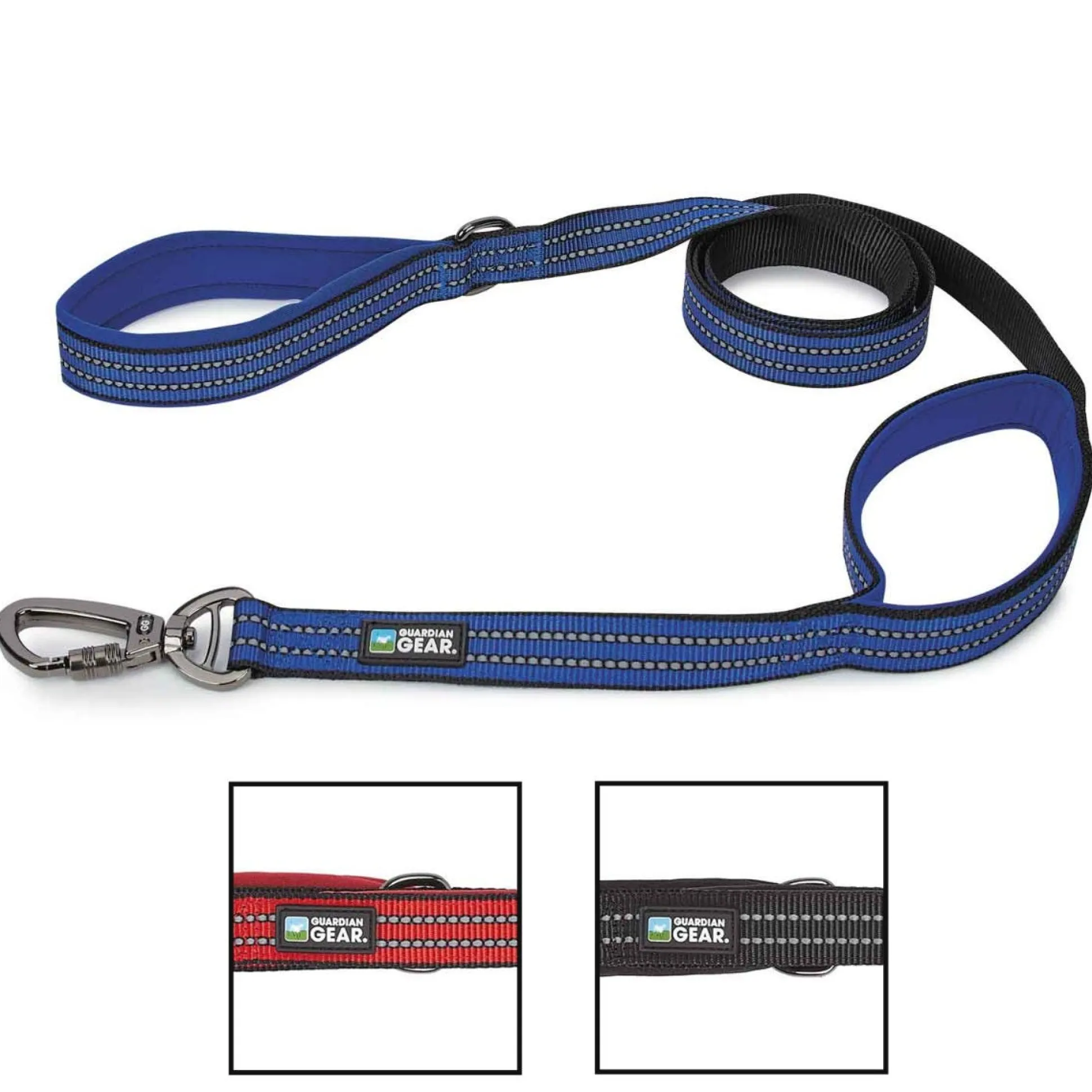 Guardian Gear Reflective Double-Handle Leashes