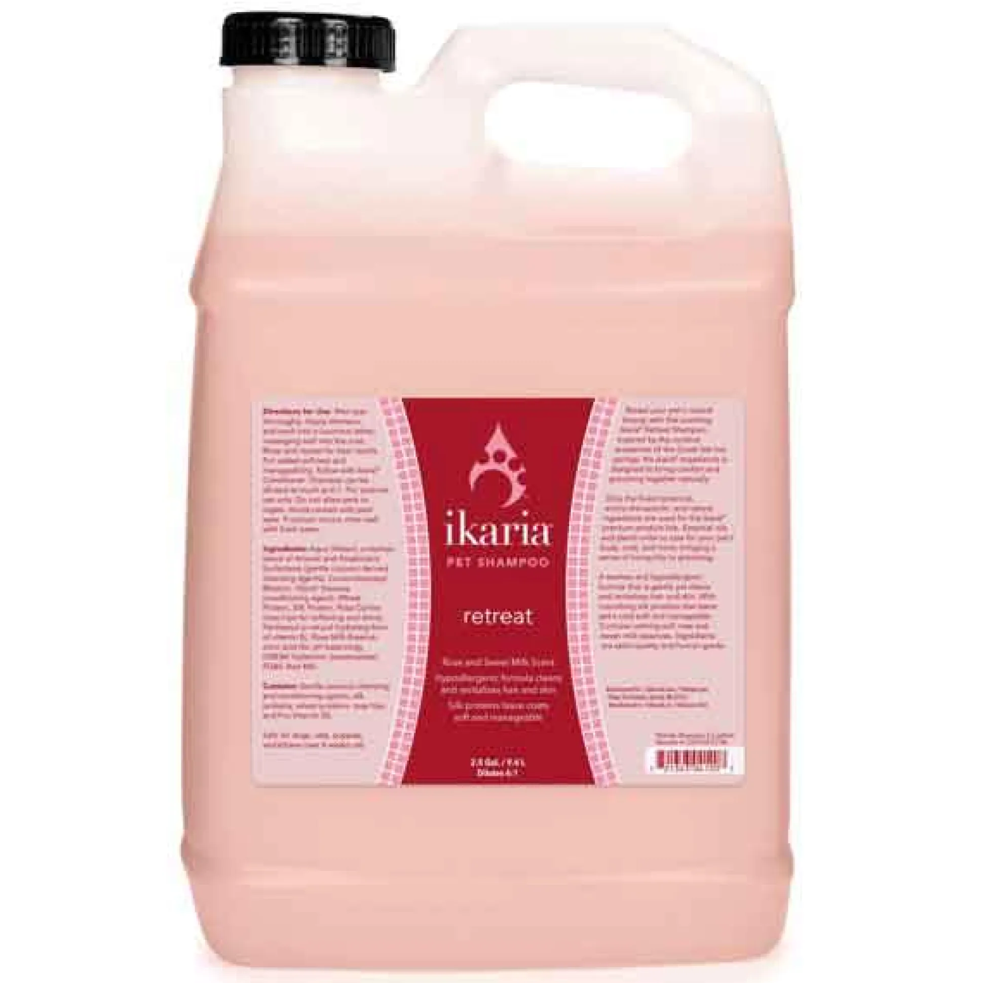 ikaria Dog Grooming Shampoo Retreat 2.5Gal