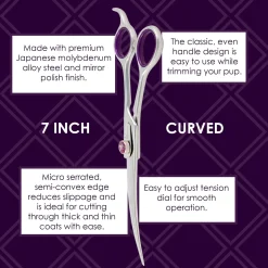 Kenchii Scorpion Curved Shears
