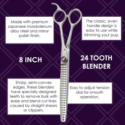 Kenchii Scorpion 24 Tooth Blending Shear