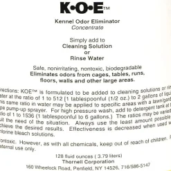 KOE Kennel Odor Eliminator Concentrate