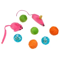 Kylie's Mouse And Ball 8pk