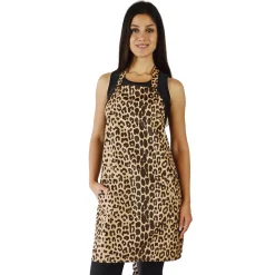 Ladybird Line Waterproof Leopard Print Aprons