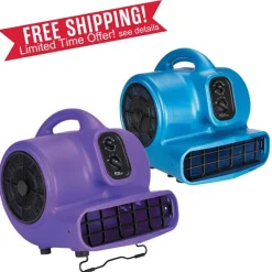 Master Equipment Blue Force Cage Dog Dryers .33HP