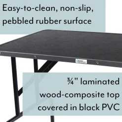 Master Equipment Dog Grooming Table w/Arm 42x24x30In