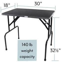 Master Equipment Dog Grooming Table with Arm 30x18x32In