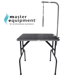 Master Equipment Dog Grooming Table with Arm 30x18x32In