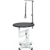 Master Equipment Easy-Lift Round Rotating Top Pneumatic Table