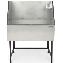Master Equipment 38" Everyday Pro Deluxe Stainless Steel Dog Grooming Tubs