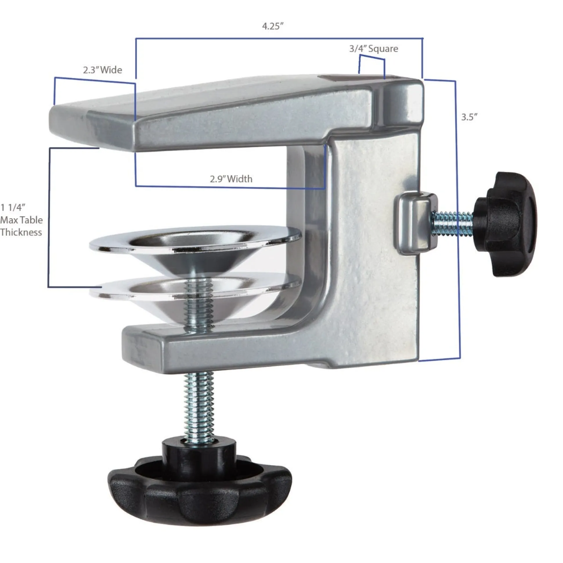 Master Equipment Grooming Arms with Clamps