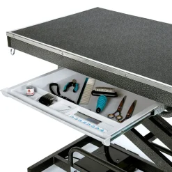 Master Equipment Origin III Electric Grooming Table with Outlets