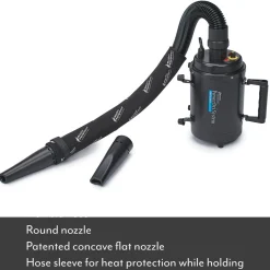 Master Equipment PowerDri System Black Canister Dog Dryers
