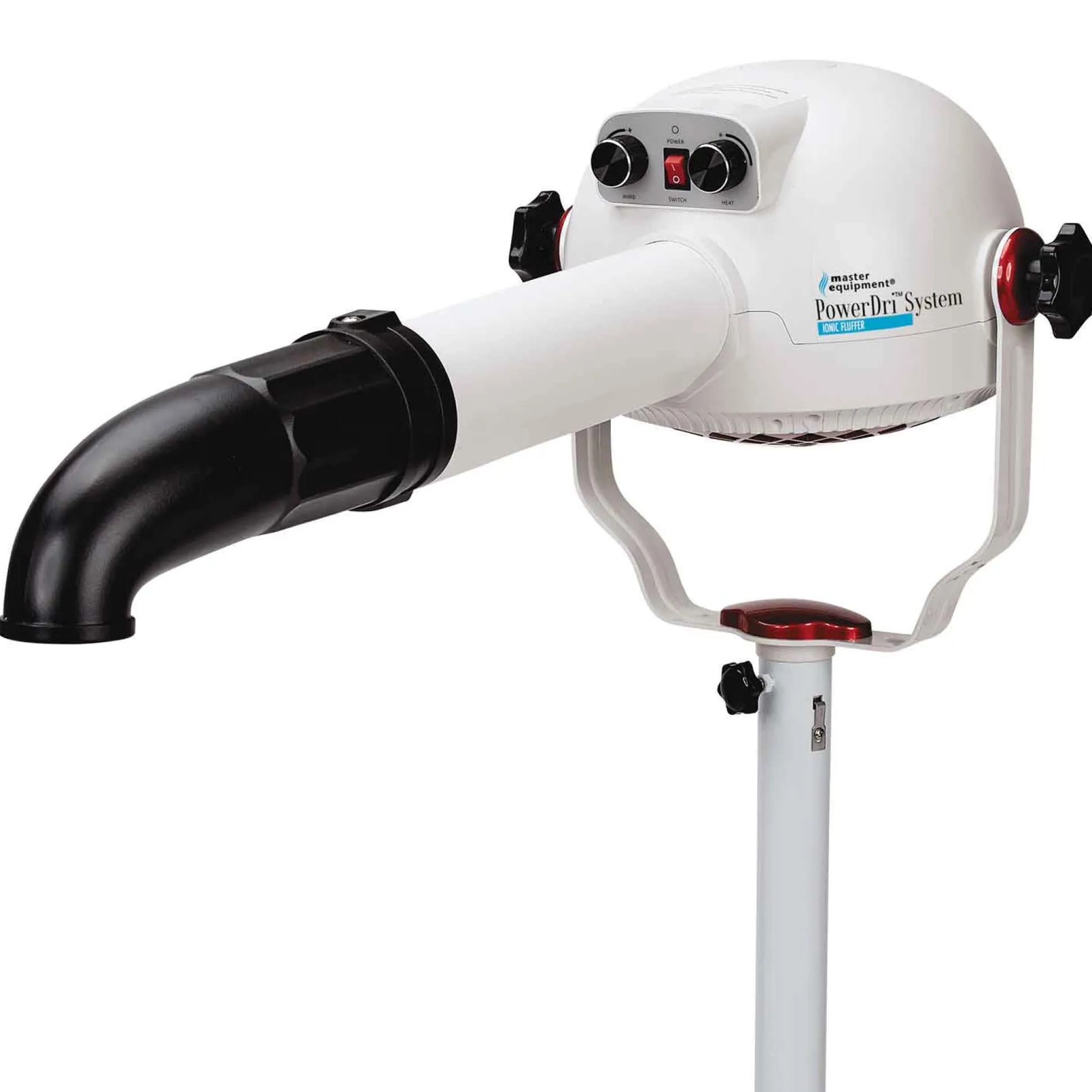 Master Equipment PowerDri System Brushless Anionic Dog Dryer Head with Stand