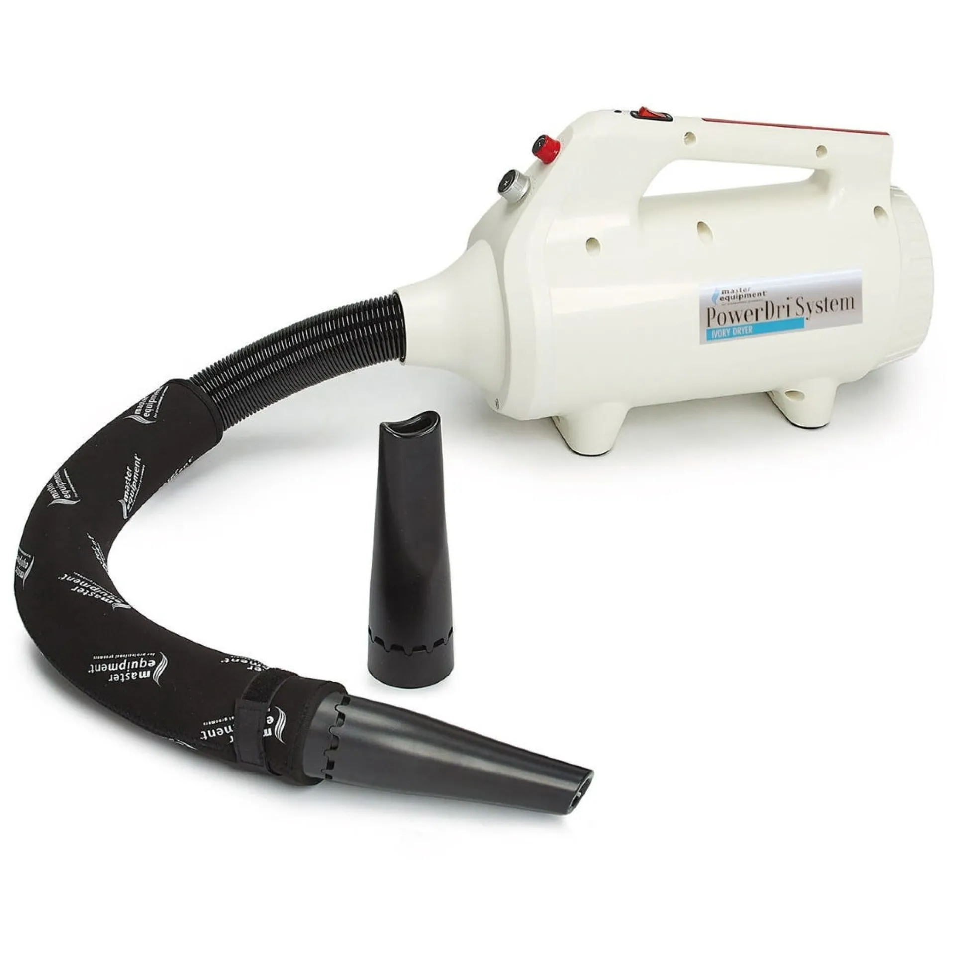 Master Equipment PowerDri System Ivory Dog Dryer with GFCI Plug