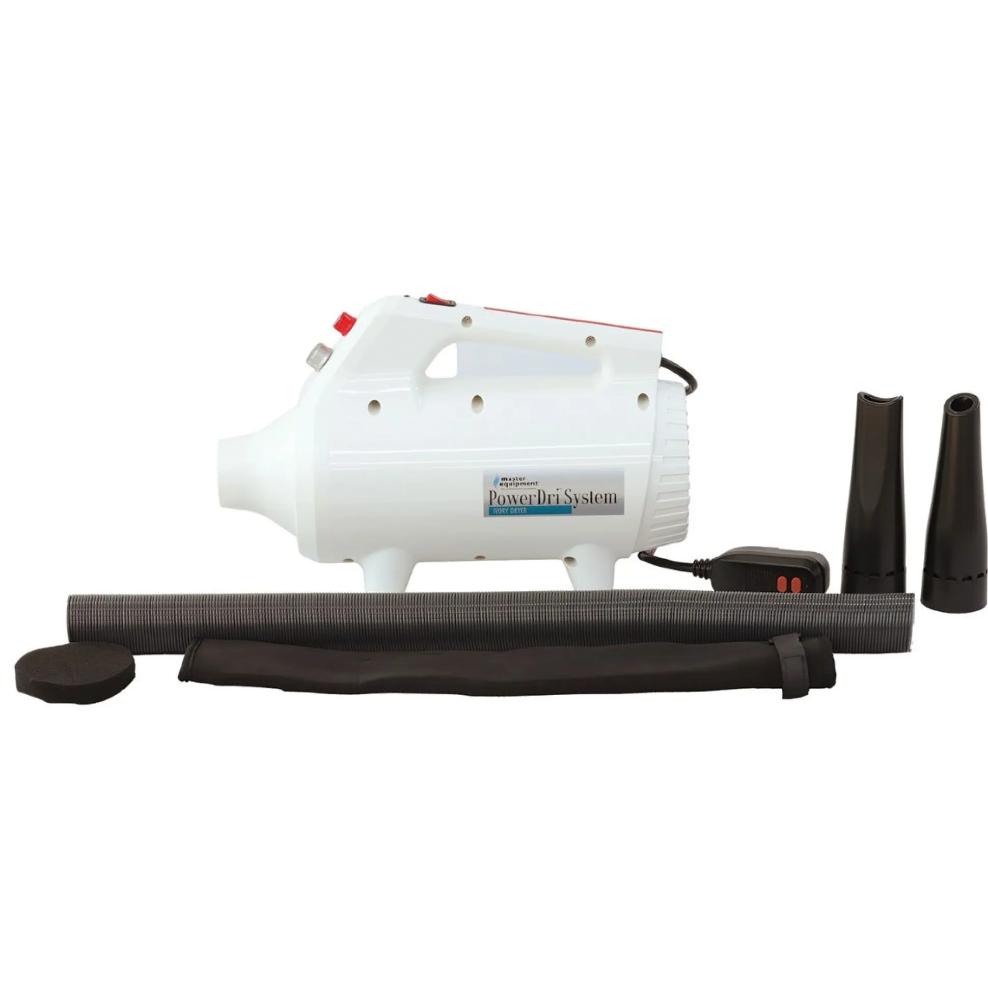 Master Equipment PowerDri System Ivory Dog Dryer with GFCI Plug