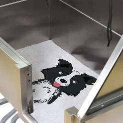 Master Equipment Pro Deluxe II Stainless Steel Dog Grooming Tub Right Door