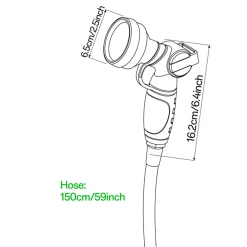 Master Equipment Push Trigger Sprayers with Hose