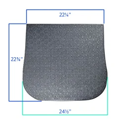 Master Equipment Replacement Dog Grooming Tub Platform Black