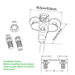 Master Equipment Single Handle Faucets