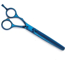 Master Grooming Tools 5200 Blue Ti 42T Thining Shear Left