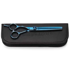 Master Grooming Tools 5200 Blue Ti 42T Thining Shear Left