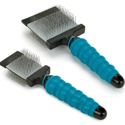 Master Grooming Tools Double-Sided Flexible Slicker Brushes
