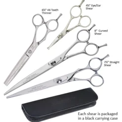 Master Grooming Tools 5900 Japanese Shears Kits