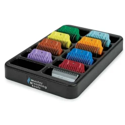 Master Grooming Tools 10pc Wide Blade Combs Kit