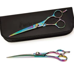 Master Grooming Tools 5200 Rainbow Series Curved Shears