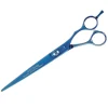 Master Grooming Tools 5200 Series 7.5In Blue Titanium Straight Shears