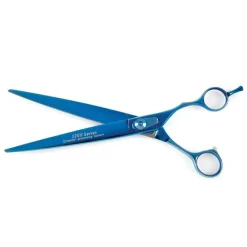 Master Grooming Tools 5200 Series Blue Titanium Straight Shears