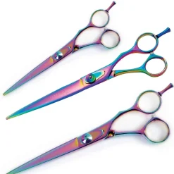 Master Grooming Tools 5200 Series Rainbow Straight Shears