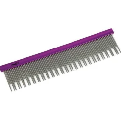 Master Grooming Tools Stainless Steel Short and Long Pin Comb 6.5 inch