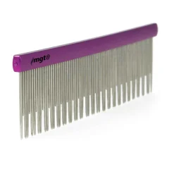 Master Grooming Tools Stainless Steel Short and Long Pin Comb 6.5 inch